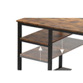 55" Rectangular Desk with Storage Shelves by DailySale