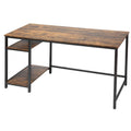 55" Rectangular Desk with Storage Shelves by DailySale