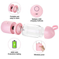 550ML USB Portable Mixer Rechargeable Juicer Fruit Blender Juicer Shaker Bottle by DailySale