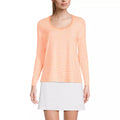 Lands End Womens Power Performance Long Sleeve Scoopneck Tee, XL by Vanessa Jane
