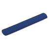 Innovera Fabric-Covered Gel Keyboard Wrist Rest, 19 x 2.87, Blue