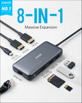 Anker <b>553</b> USB-C Hub (8-in-1) by Anker