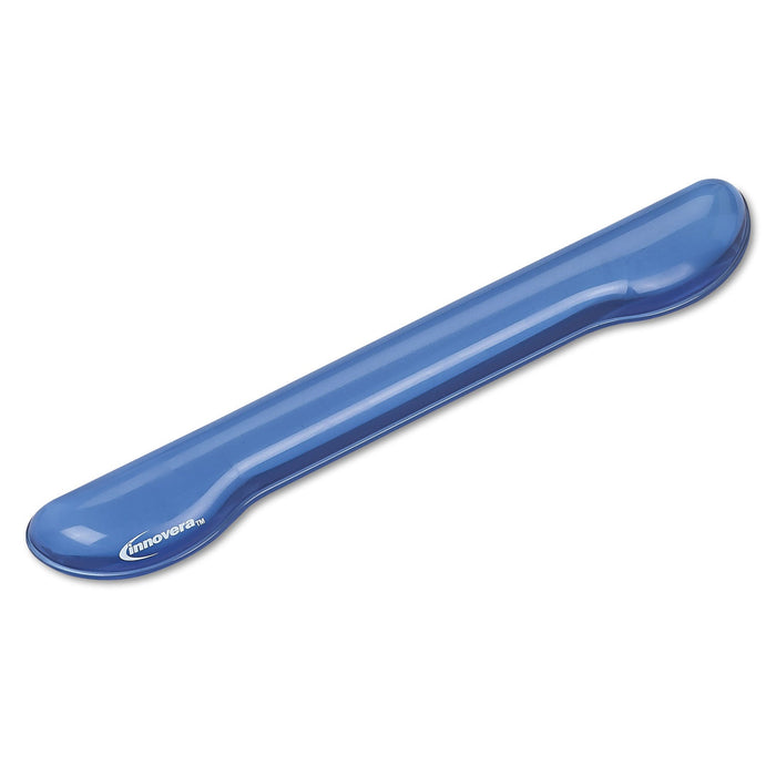 Innovera Gel Keyboard Wrist Rest, 18.25 x 2.87, Blue