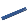 Innovera Latex-Free Keyboard Wrist Rest, 19.25 x 2.5, Blue