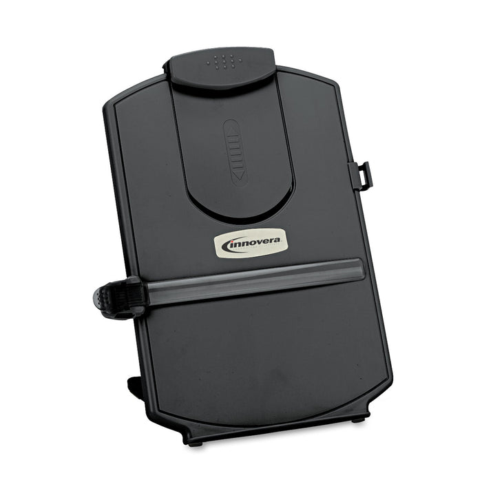 Innovera Desktop Copyholder, 25 Sheet Capacity, Black