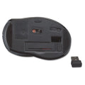 Innovera Wireless Optical Mouse with USB-A, 2.4 GHz Frequency/32 ft Wireless Range, Left/Right Hand Use, Gray/Black