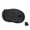 Innovera Wireless Optical Mouse with USB-A, 2.4 GHz Frequency/32 ft Wireless Range, Left/Right Hand Use, Gray/Black