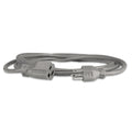 Innovera Indoor Heavy-Duty Extension Cord, 9 ft, 13 A, Gray
