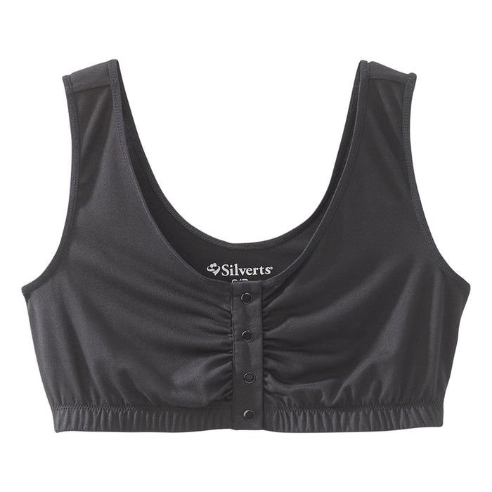 Silverts Adaptive Front Closure Bra - Black, 2X-Large by Pasteur Pharmacy