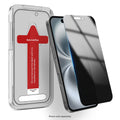 iPhone 17 Privacy Screen Protector - Easy Apply Tempered Glass| ZeroDamage by Zerodamage Sahara Case LLC