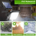 56 LEDs Outdoor Solar Security Flood Light by DailySale