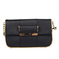 Calvin Klein Black Saffiano Leather Demi Shoulder Handbag by Vanessa Jane