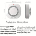WiFi Smoke Alarm – Smart Fire Detector for Home & Business by DailySale