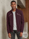 INC International Concepts Men's Ribbed Quilted-Sleeve Jacket by Vanessa Jane