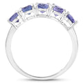 2.65 Carat Genuine Tanzanite .925 Sterling Silver Ring by Bids.com