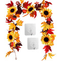 5.6ft Artificial Maple Leaf Garland Hanging Plant Vine by DailySale