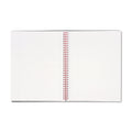 Black n' Red Flexible Cover Twinwire Notebook, SCRIBZEE Compatible, 1 Subject, Wide/Legal Rule, Black Cover, 11 x 8.5, 70 Sheets