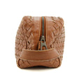 Bottega Veneta Intrrecciato Brown Leather Cosmetic Bag #5744 by Bolt Boutique