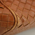 Bottega Veneta Intrrecciato Brown Leather Cosmetic Bag #5744 by Bolt Boutique