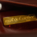 Cartier Must de Cartier Red Leather Portfolio Clutch #5746 by Bolt Boutique