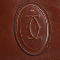 Cartier Must de Carter Red Leather Clutch #5747 by Bolt Boutique