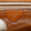 Celine Circle Logo Brown Leather 2 Way Clutch #5749 by Bolt Boutique