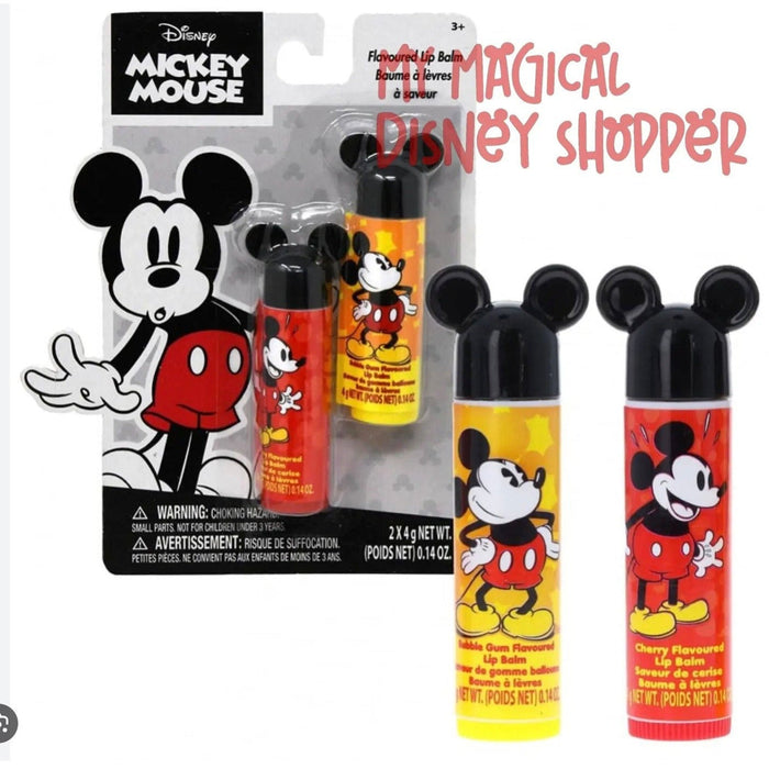 Mickey Mouse 2pc Flavored Lip Balm by Price Is Right Miami