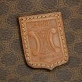 Celine Macadam Triomphe Brown Leather Mini Crossbody Bag #5754 by Bolt Boutique