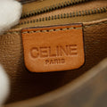 Celine Macadam Triomphe Brown Leather Mini Crossbody Bag #5754 by Bolt Boutique
