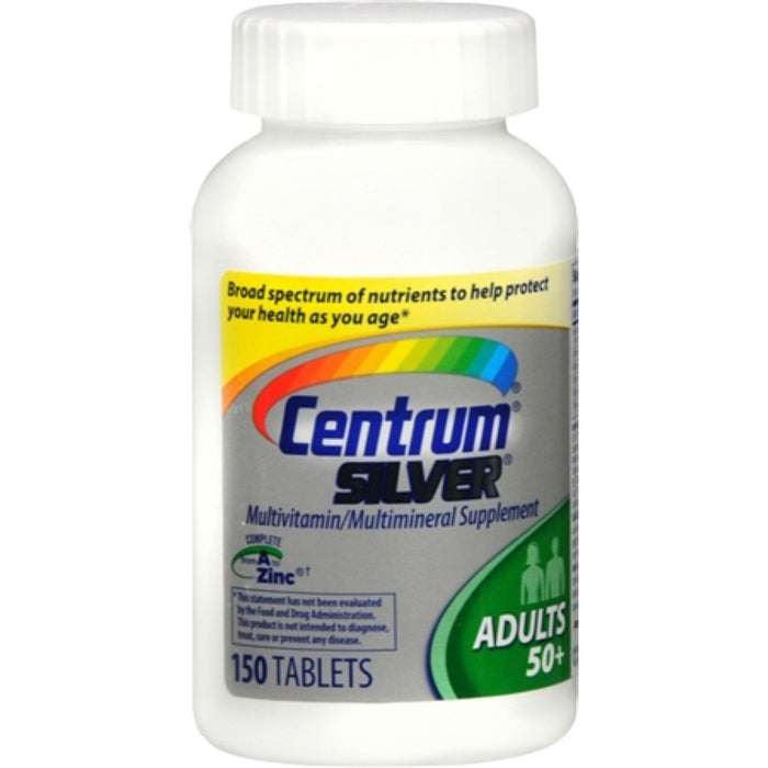 Centrum Silver Multivitamin For Adults 50 Plus, Multivitamin/Multimineral Supplement With Vitamin D3, B Vitamins, Calcium And Antioxidants, Gluten Free, Non-GMO Ingredients by Pasteur Pharmacy