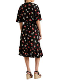 Lauren Ralph Lauren Floral Print Crepe Dress, Size 4 by Vanessa Jane