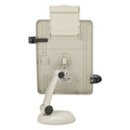 Kelly Computer Supply Copyholder with Curved Tray and Weighted Base, 75 Sheet Capacity, Plastic, Putty