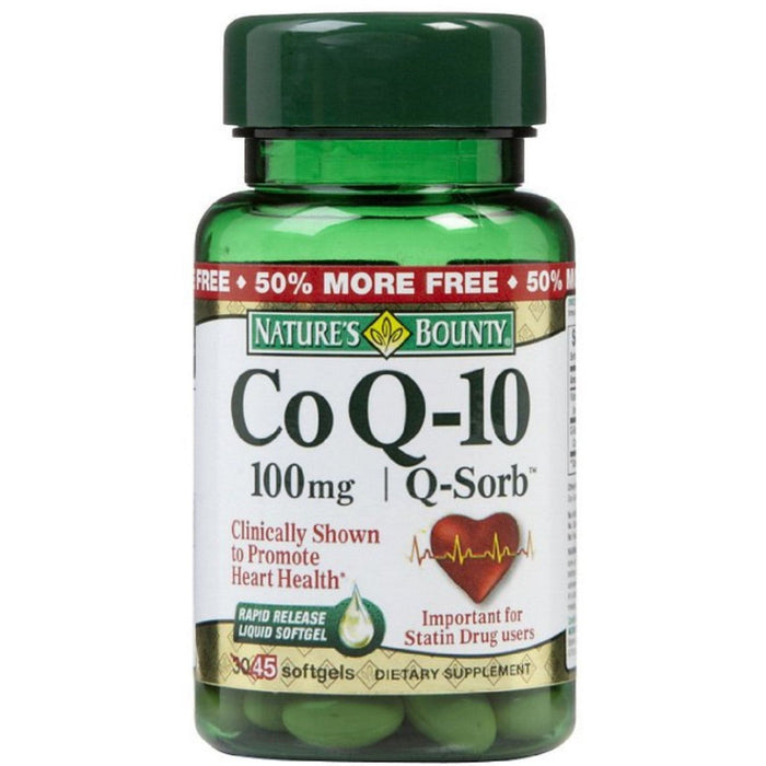 Nature's Bounty Co Q 10, 100 Mg, Rapid Release Softgels by Pasteur Pharmacy