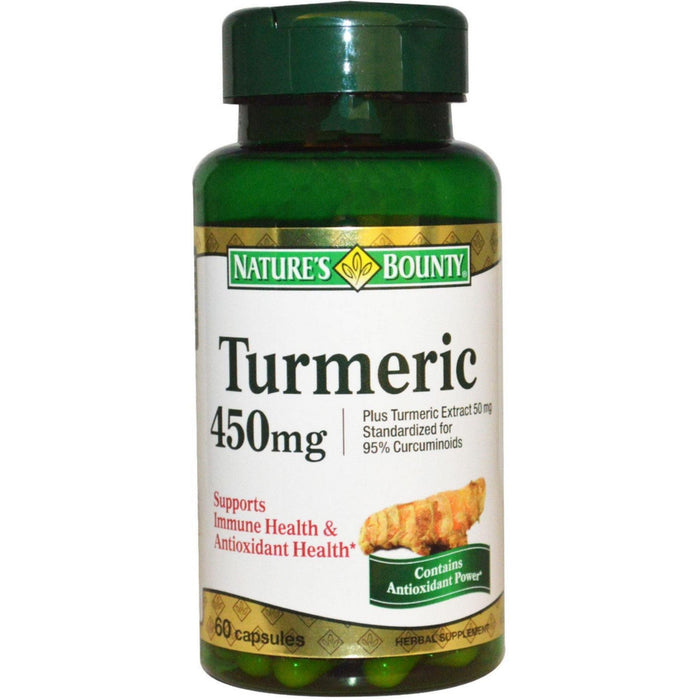 Nature's Bounty Herbal Health Turmeric Capsules, 450 Mg by Pasteur Pharmacy