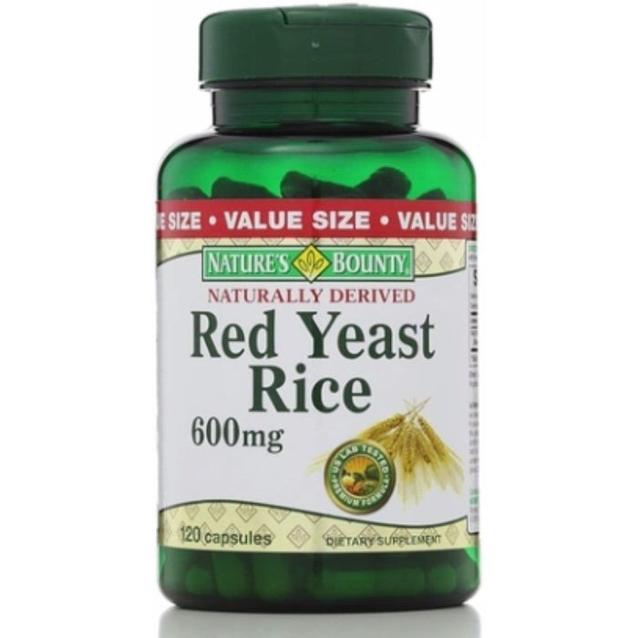 Nature's Bounty Red Yeast Rice 600 Mg, Capsules by Pasteur Pharmacy