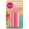 eos 100 Natural Organic Lip Balm Stick, Strawberry Sorbet 2 ea