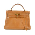 Hermes Kelly 32 Boxcalf Brown Handbag Year 1986 #5775 by Bolt Boutique