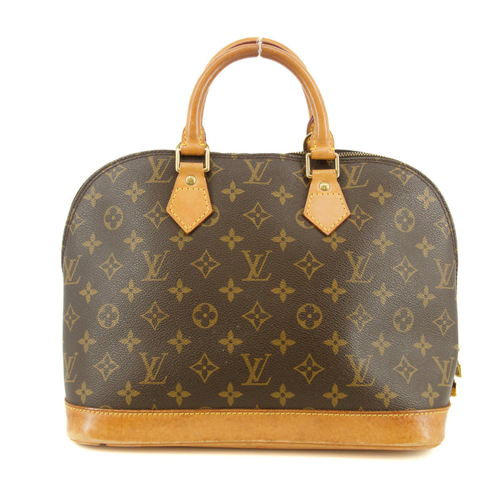 Louis Vuitton Monogram Canvas Brown Alma Top Handle Bag #5778 by Bolt Boutique