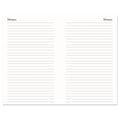 House of Doolittle Memo Size Daily Appointment Book with 15-Minute Schedule, 8 x 5, Black Cover, 12-Month (Jan to Dec): 2023
