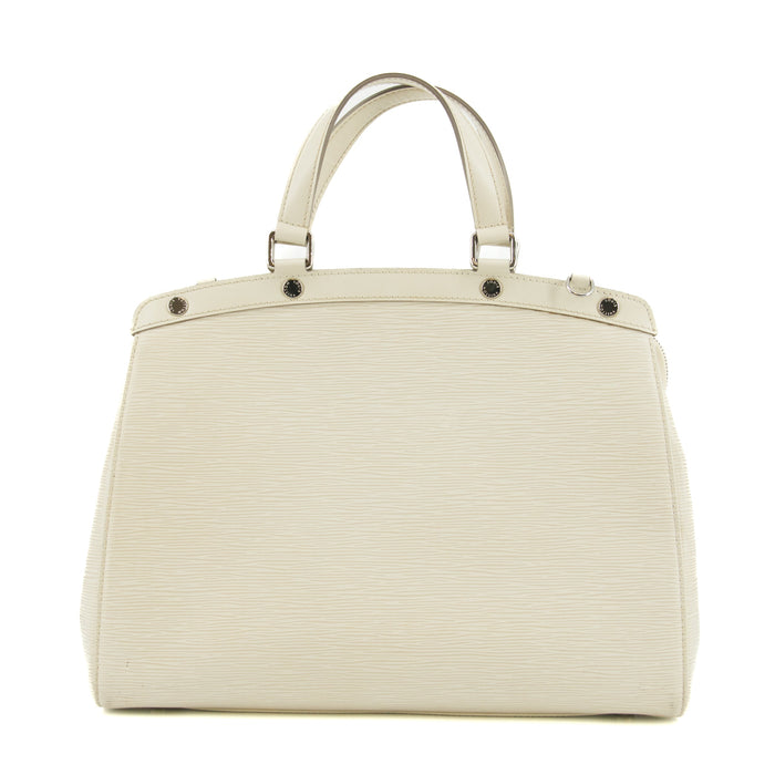 Louis Vuitton White Epi Blair MM 2Way Shoulder Bag #5787 by Bolt Boutique