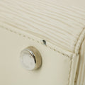 Louis Vuitton White Epi Blair MM 2Way Shoulder Bag #5787 by Bolt Boutique