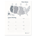 House of Doolittle Monthly Hard Cover Planner, 11 x 8.5, Black Cover, 24-Month (Jan to Dec): 2023 to 2024