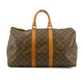 Louis Vuittton Monogram Canvas Brown Keepall 45 Boston Bag #5789 by Bolt Boutique