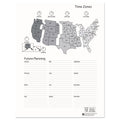 House of Doolittle Recycled Professional Weekly Planner, 15-Minute Appts, 11 x 8.5, Black Wirebound Soft Cover, 12-Month (Jan to Dec): 2023