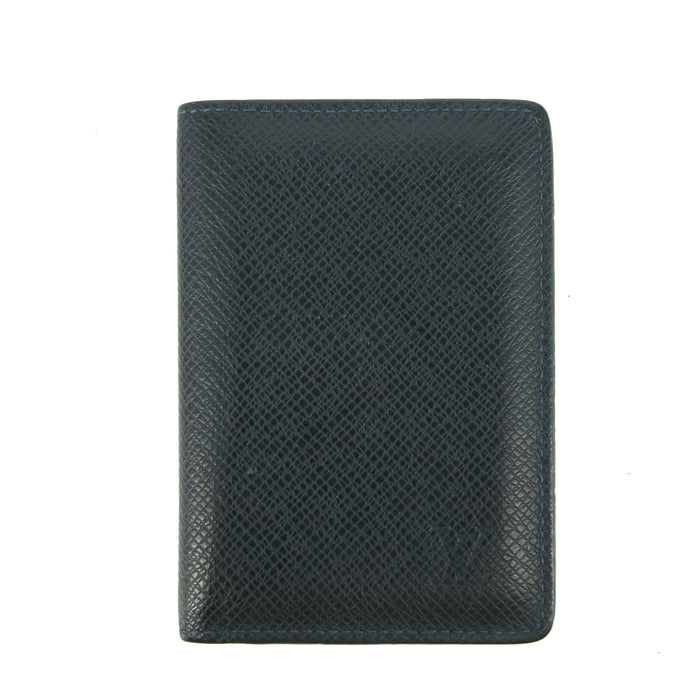 Louis Vuitton Navy Leather Cardholder Wallet (S.M) #5791 by Bolt Boutique