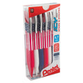 Pentel Icy Mechanical Pencil, 0.5 mm, HB (#2.5), Black Lead, Transparent Blue Barrel, Dozen