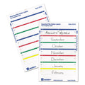 Avery Printable 4" x 6" - Permanent File Folder Labels, 0.69 x 3.44, White, 7/Sheet, 36 Sheets/Pack, (5215)