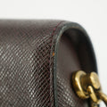 Louis Vuitton Taiga Brown Leather Wrist Bag #5794 by Bolt Boutique