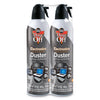 Dust-Off Disposable Compressed Air Duster, 17 oz Can, 2/Pack