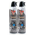 Dust-Off Disposable Compressed Air Duster, 17 oz Can, 2/Pack